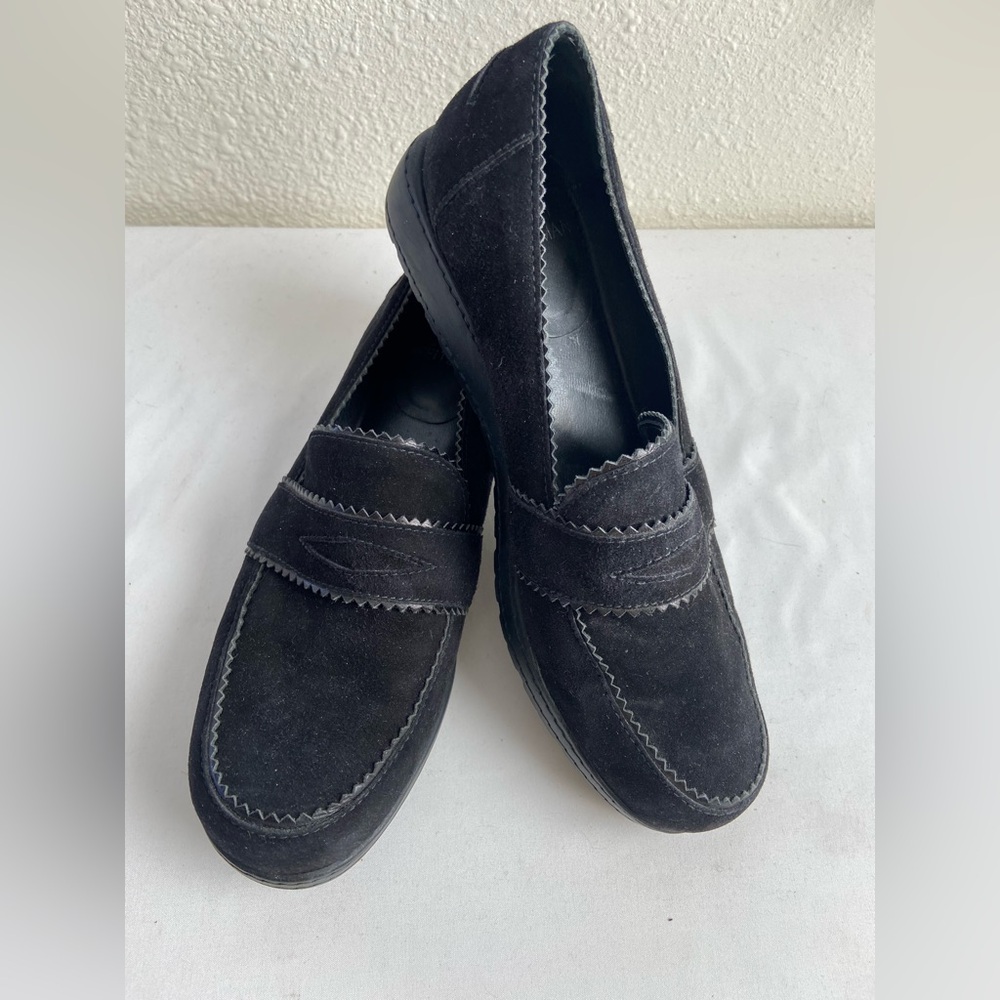 Stuart Weitzman black loafers